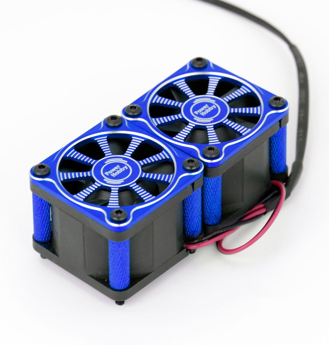 Power Hobby Twister Twin Dual 40mm Cooling Fan Kit (Assorted Colors)