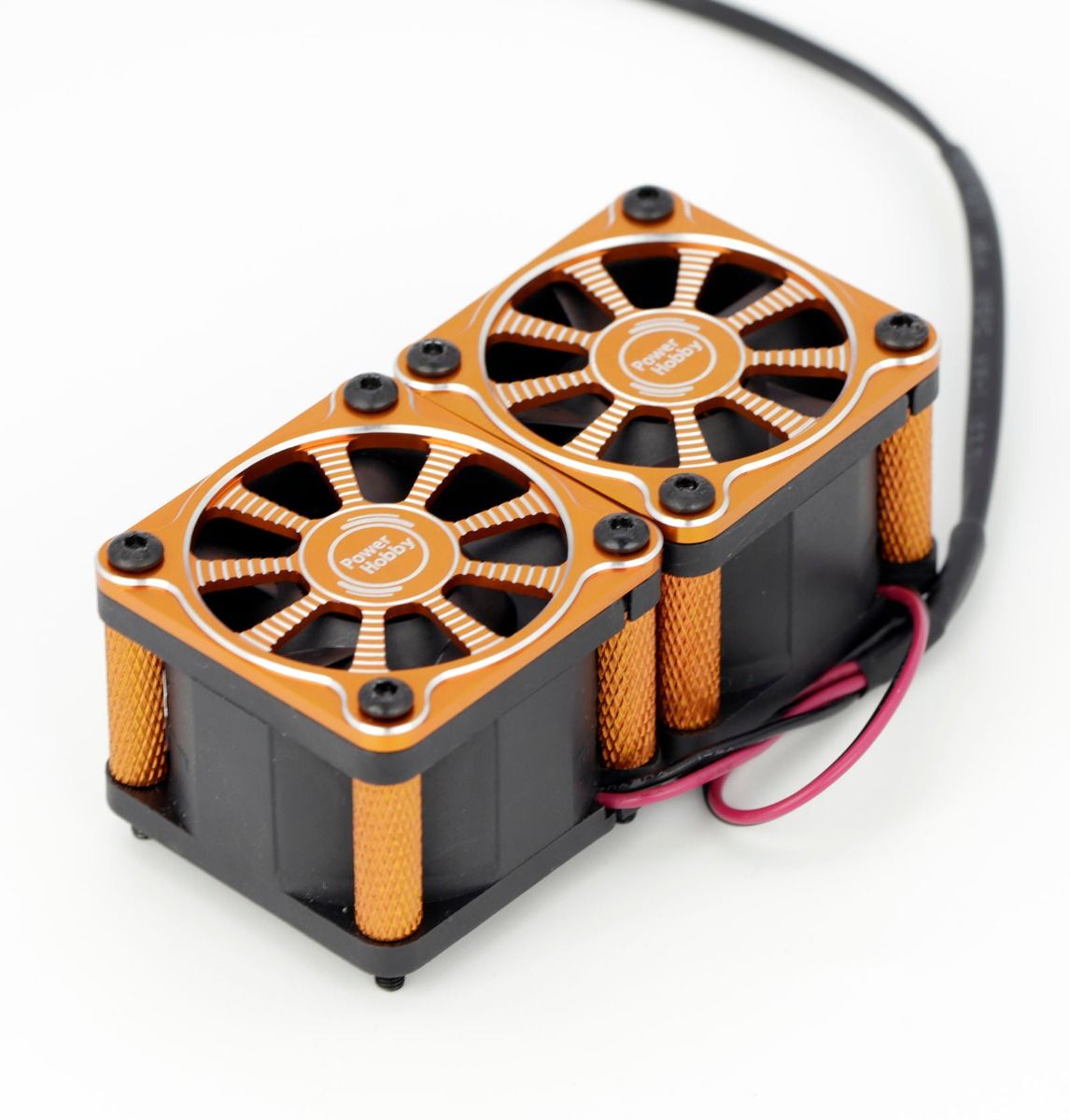 Power Hobby Twister Twin Dual 40mm Cooling Fan Kit (Assorted Colors)