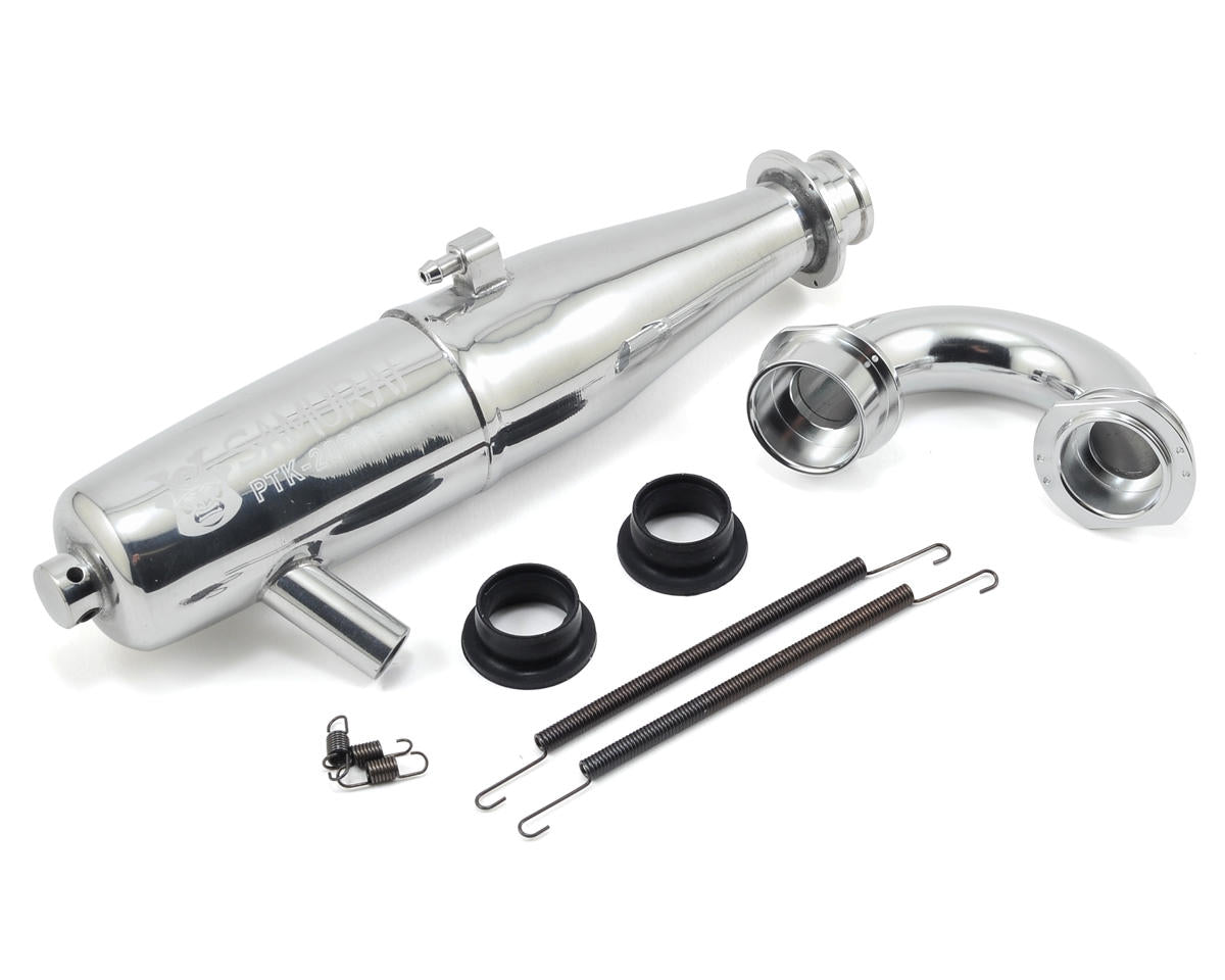 ProTek RC 2090 Tuned Exhaust Pipe w/75mm Manifold (Welded Nipple)