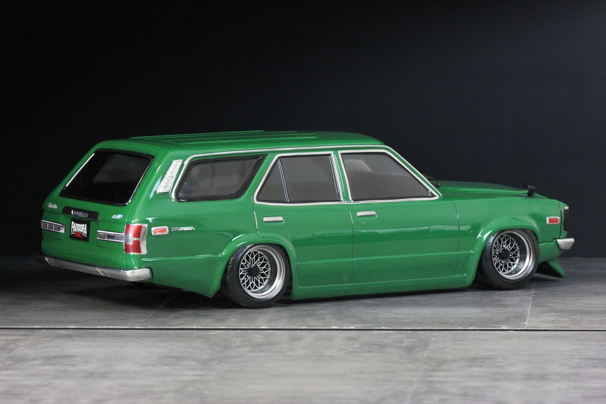 Pandora RC MAZDA RX-3 SAVANNA SPORTS WAGON (CLEAR BODY)