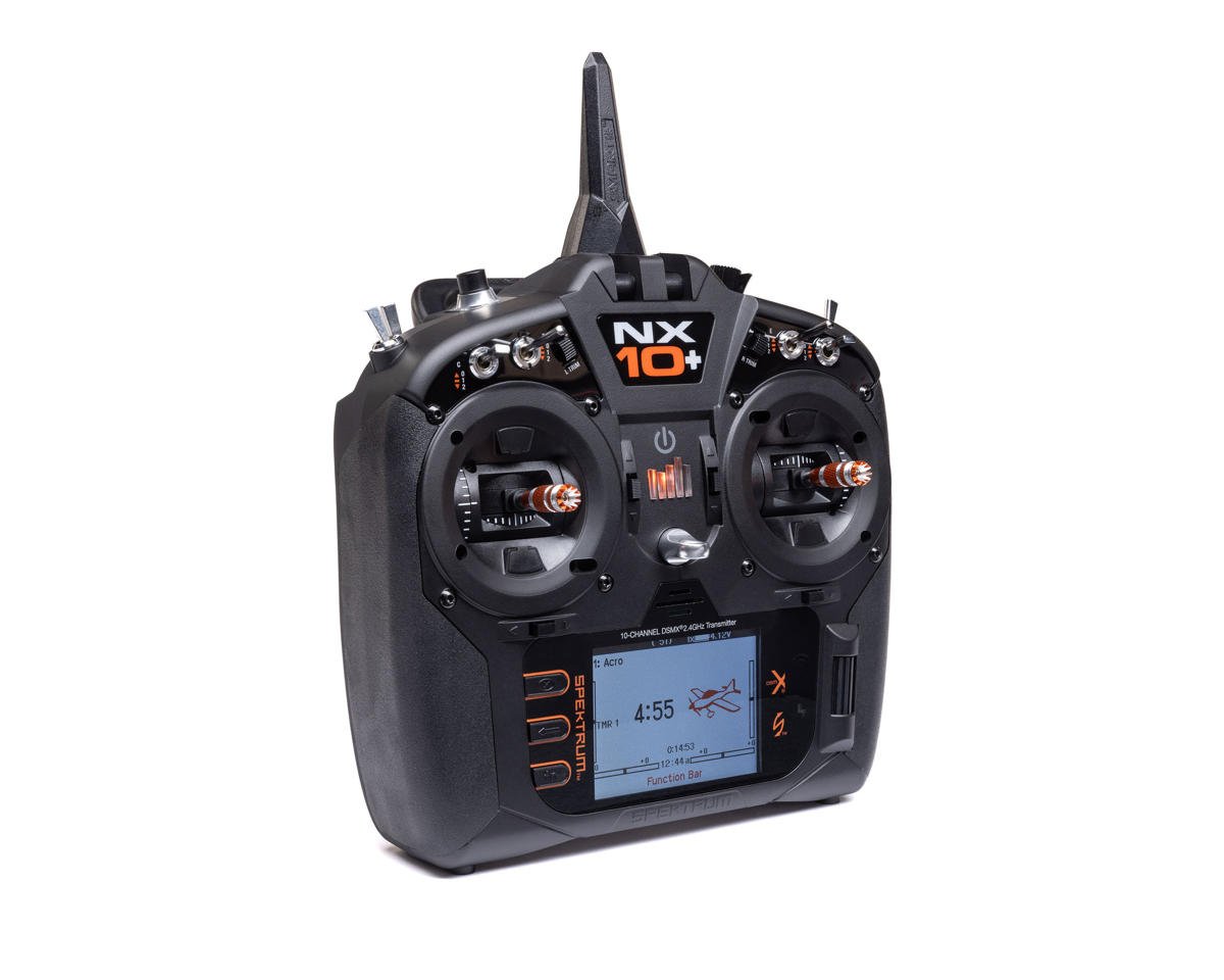 Spektrum RC NX10+ 2.4GHz DSMX® 20-Channel Radio System (Transmitter Only)