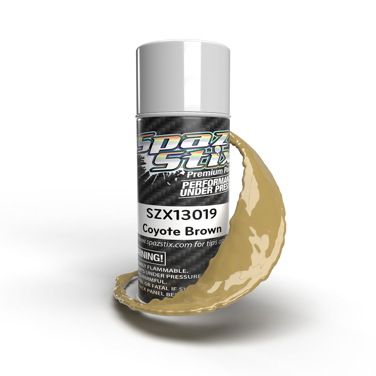 Spaz Stix Coyote Brown Aerosol Paint, 3.5oz Can