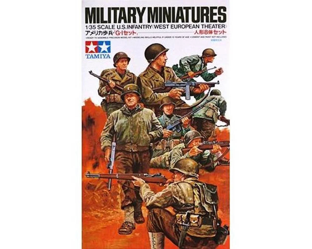 Tamiya 1/35 US Infantry European Theater Kit