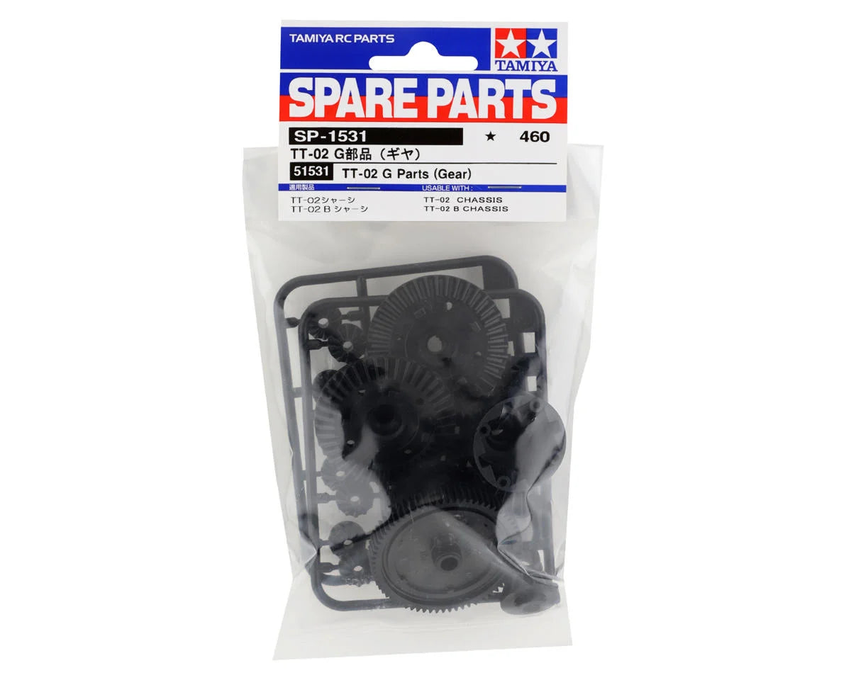 Tamiya TT-02 Gear Set (G Parts)