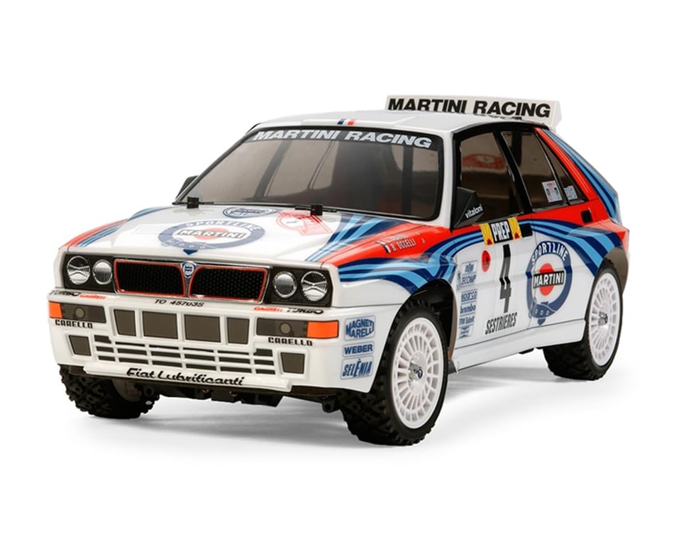 Tamiya Lancia Delta Integrale 1/10 4WD Electric Rally Car Kit (TT-02)