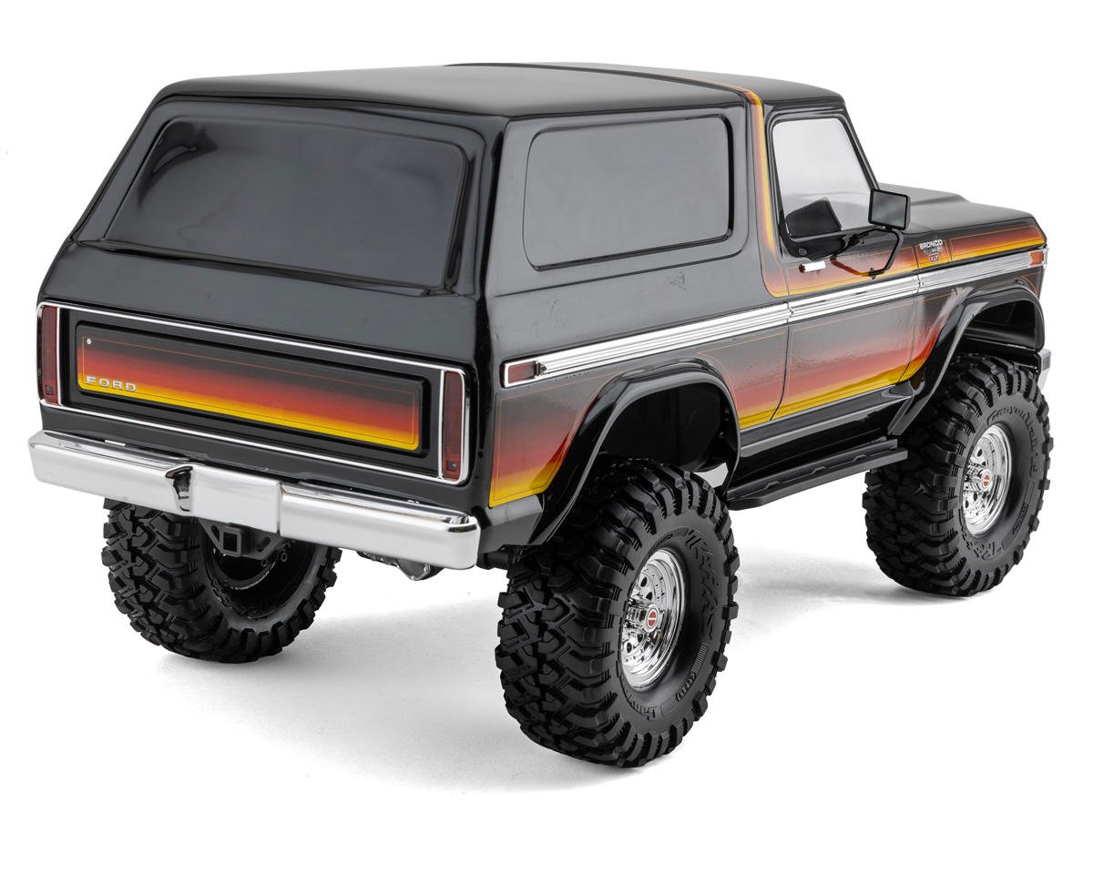 Traxxas TRX-4® 1/10 Trail Crawler Truck w/1979 Bronco Clipless Body (Sunset) w/TQi™ 2.4GHz Radio