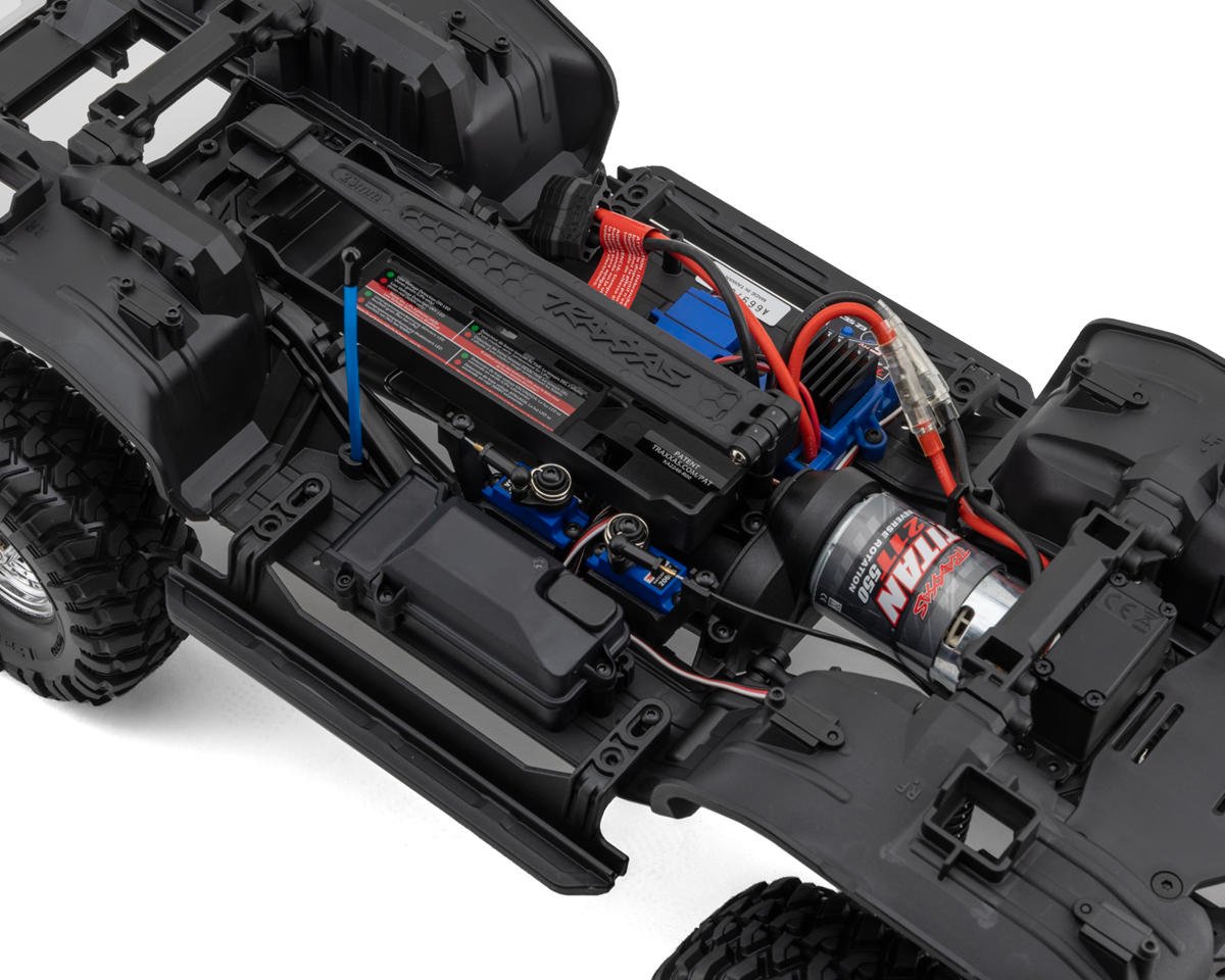 Traxxas TRX-4® 1/10 Trail Crawler Truck w/1979 Bronco Clipless Body (Sunset) w/TQi™ 2.4GHz Radio