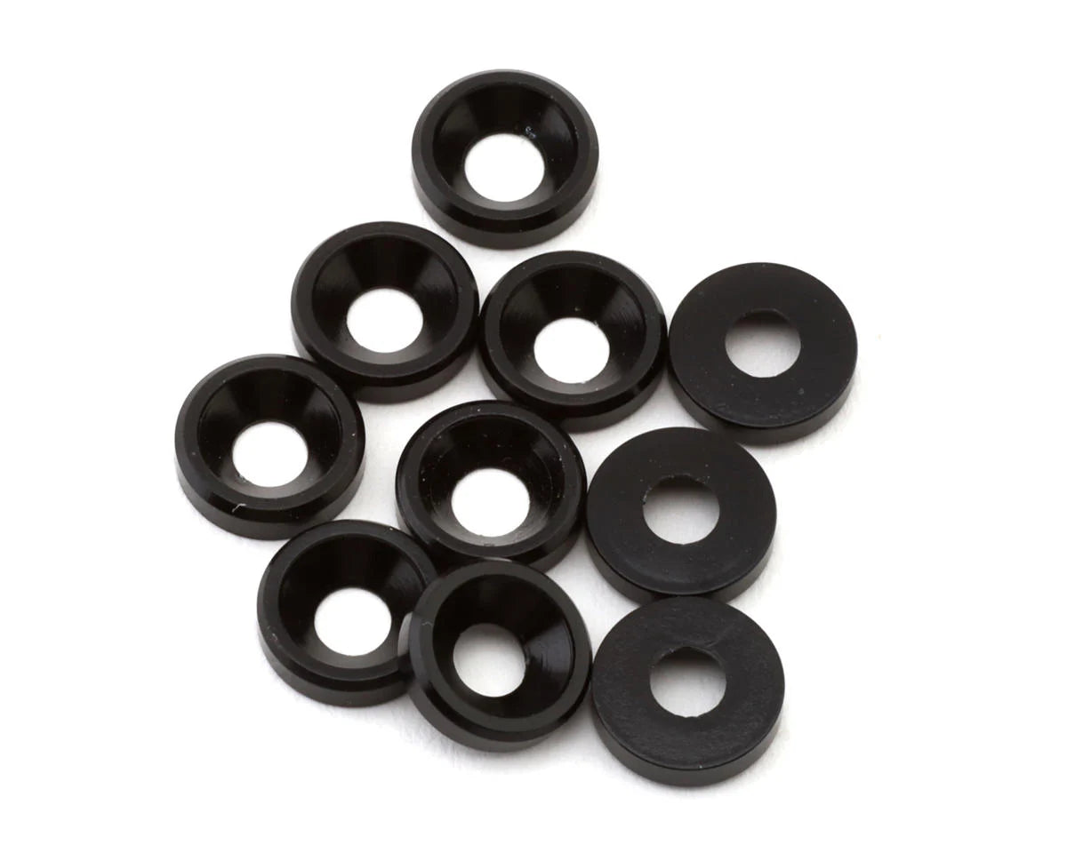 eXcelerate 3mm Countersunk Washers (10) (Assorted Colors)