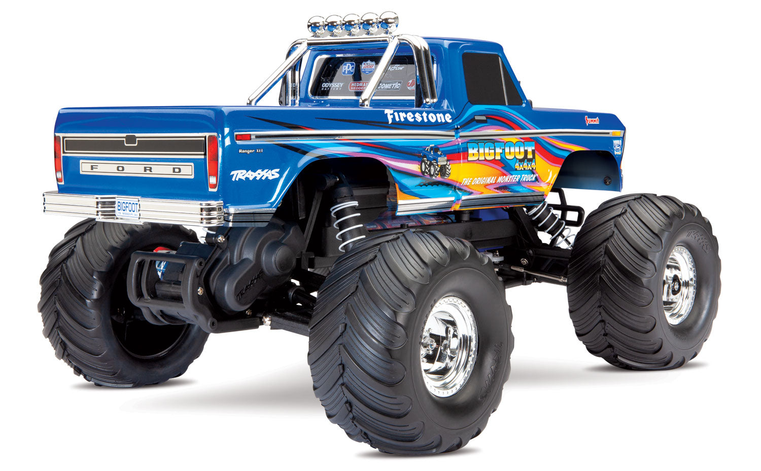 Traxxas pie grande no. 1 RTR Retro Colors *Archivado 