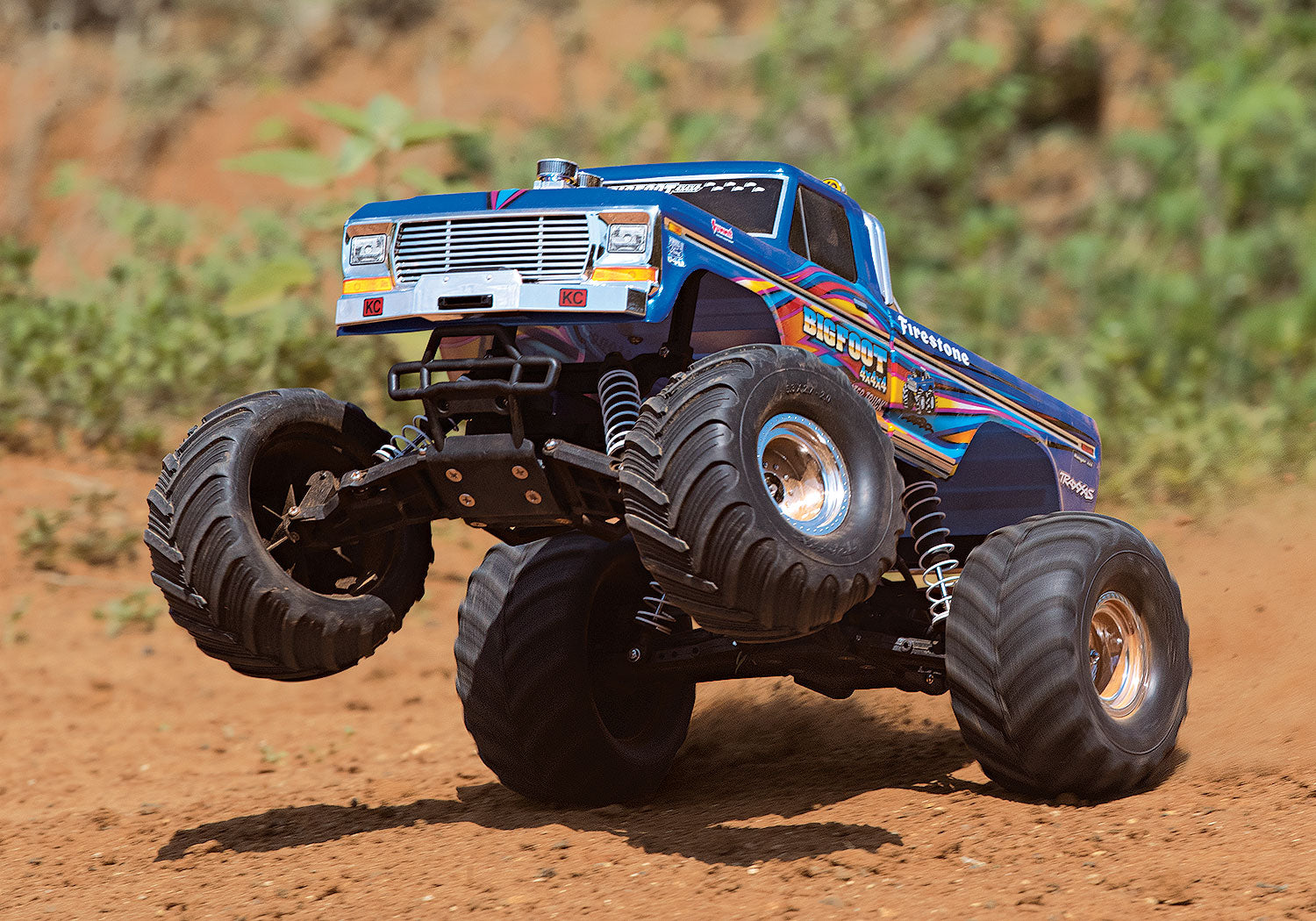 Traxxas pie grande no. 1 RTR Retro Colors *Archivado 