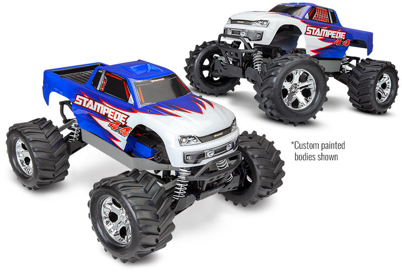 Traxxas Stampede 1/10 4x4 Monster Truck Kit sin montar cepillado