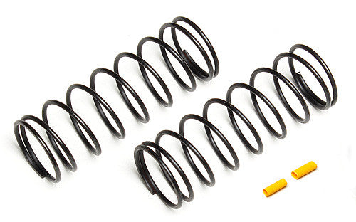 Team Associated RC8B3 Front Shock Spring Set (Yellow - 5.4lb/in) (2)