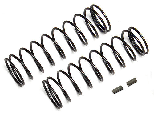 Team Associated RC8B3 Rear Shock Spring Set (Grey - 4.1lb/in) (2)