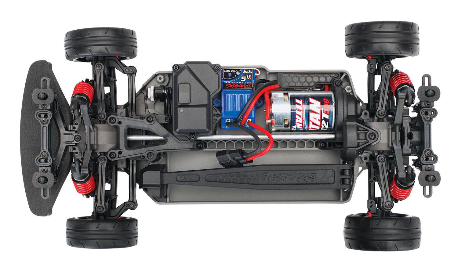 Solo chasis Traxxas 4-Tec 2.0 Brushed RTR