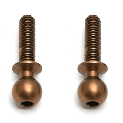 Team Associated Factory Team 10mm Ti-Nitride Heavy Duty Ballstud Set (2) *Discontinued