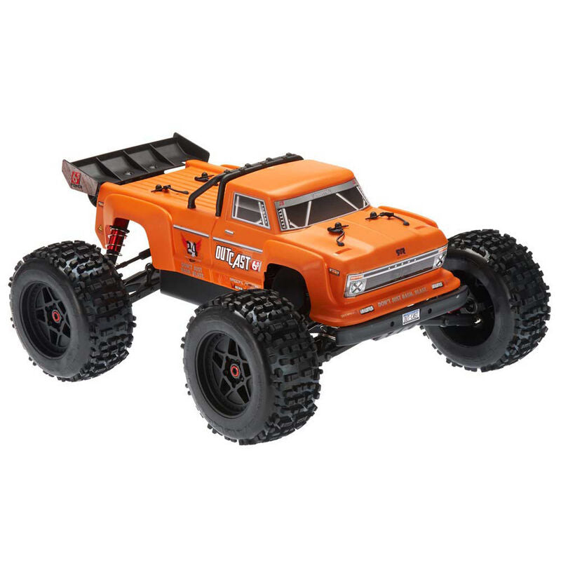 Arrma Outcast 6S BLX Brushless RTR Monster Stunt Truck (Plata) (V4) *Discontinuado 