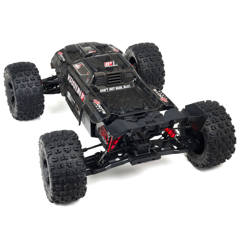 Arrma Kraton 1/5 EXB EXtreme Bash Roller Speed ​​4WD Monster Truck (Negro)