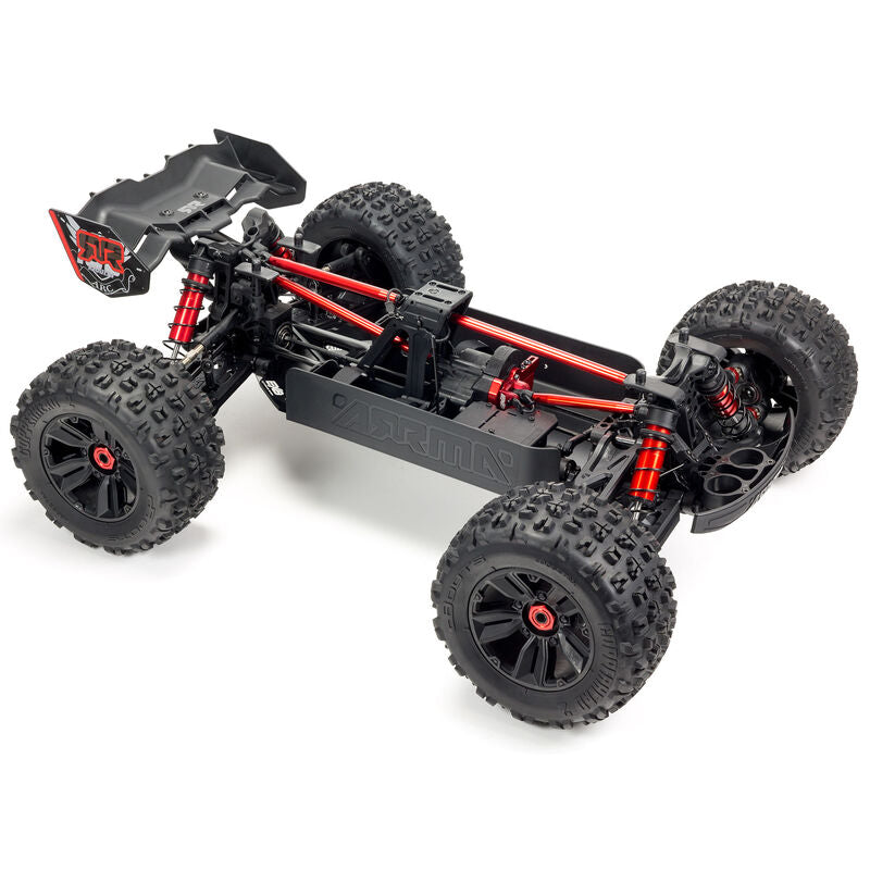 Arrma Kraton 1/5 EXB EXtreme Bash Roller Speed ​​4WD Monster Truck (Negro)