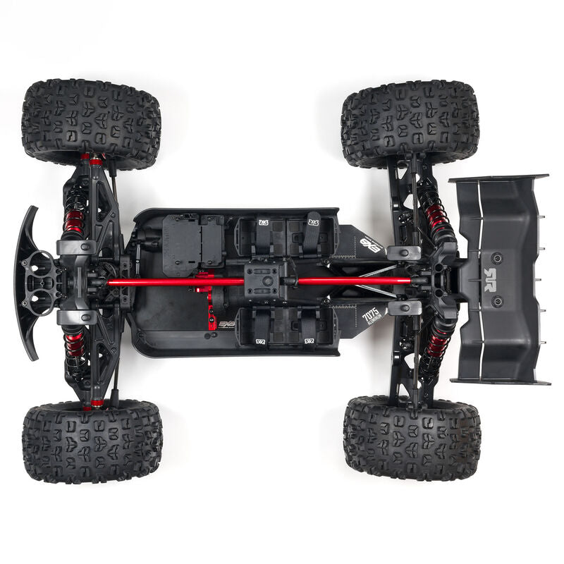 Arrma Kraton 1/5 EXB EXtreme Bash Roller Speed ​​4WD Monster Truck (Negro)