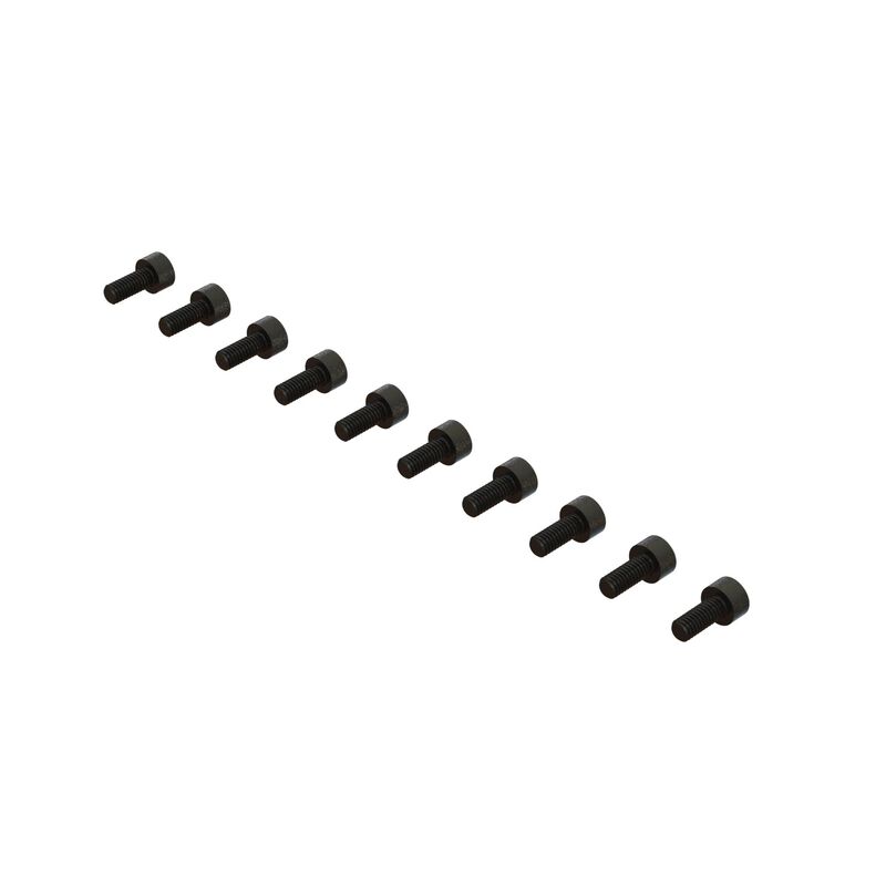 Arrma M2.5x6mm Cap Head Hex Machine Screw (10)