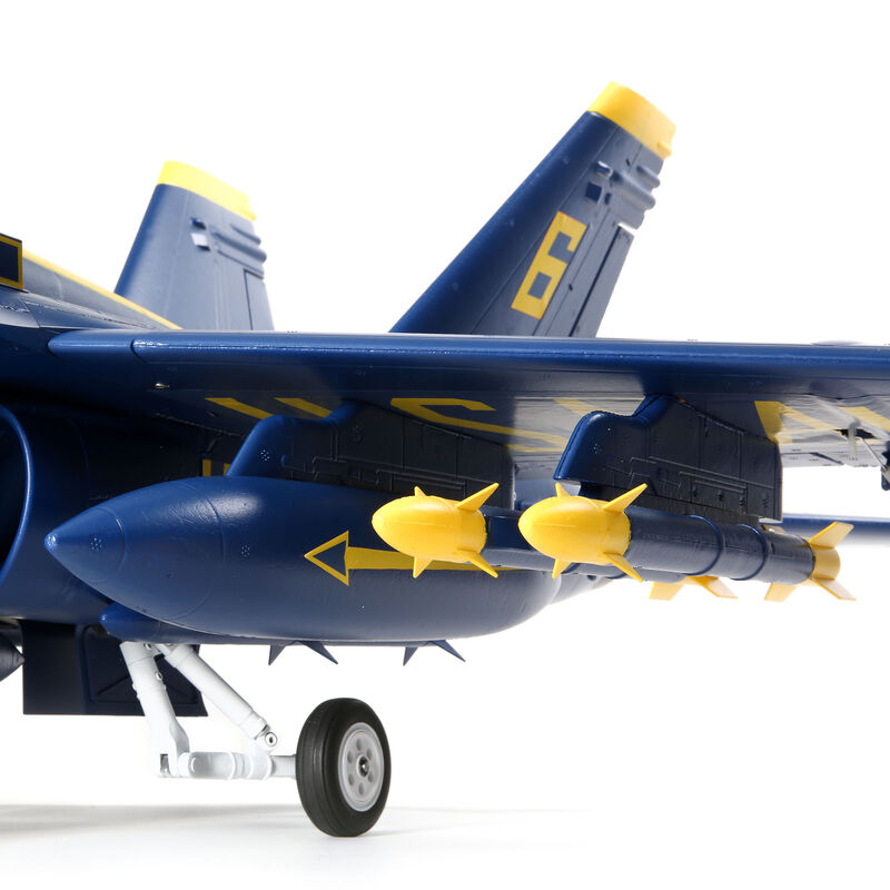 E-flite F-18 Blue Angels 80mm EDF BNF Básico *Discontinuado