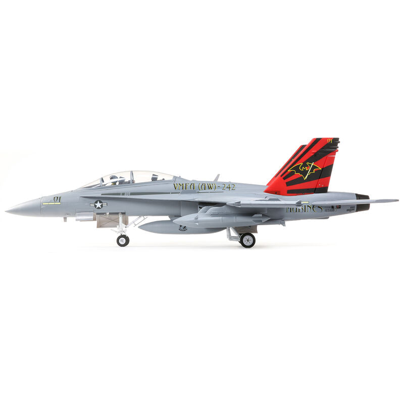 E-flite F-18 Hornet 80 mm EDF BNF Ventilador eléctrico básico con conductos *Archivado 