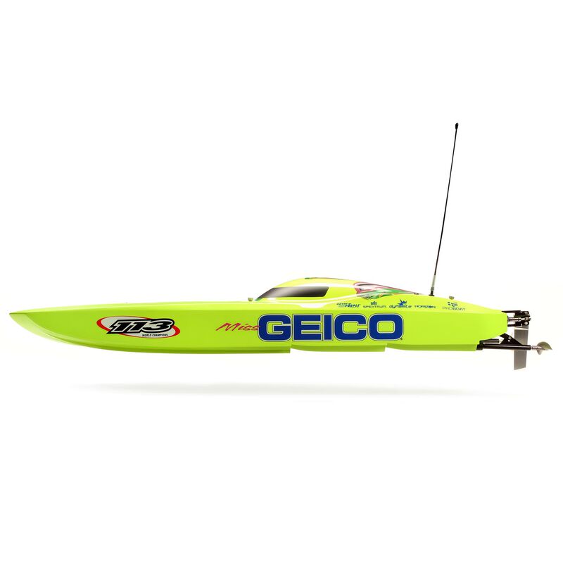 ProBoat Miss GEICO Zelos 36 Twin Brushless Catamaran: RTR *Archivado 