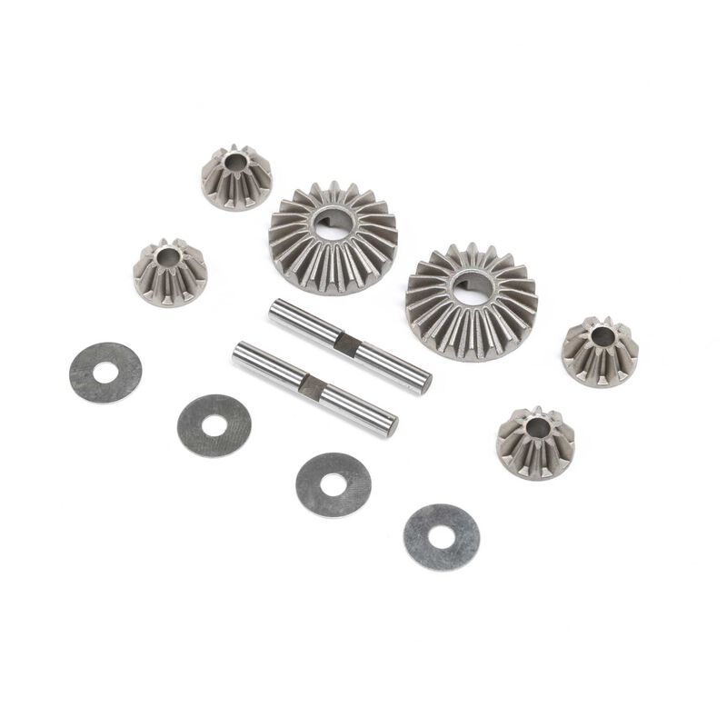 Team Losi Racing Differential Gear & Shaft Set: 8X, 8XE 2.0