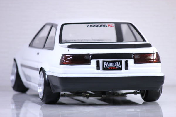 Pandora RC Toyota AE86 Sprinter Trueno 2 Door Clear Drift Body