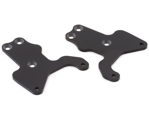 Team Associated RC8B3.2 FT Insertos de brazo de suspensión inferior, G10, parte inferior delantera, 2,0 mm