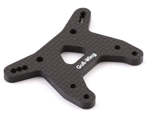 Team Associated RC10B6.3 Carbon Fiber "Gullwing" Front Shock Tower