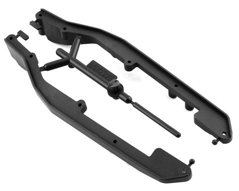 Team Associated RC10B6.4 Factory Team Side Rails (Carbon)