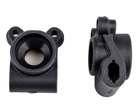 Team Associated RC10B74.1 Factory Team Rear Hubs (Carbon)