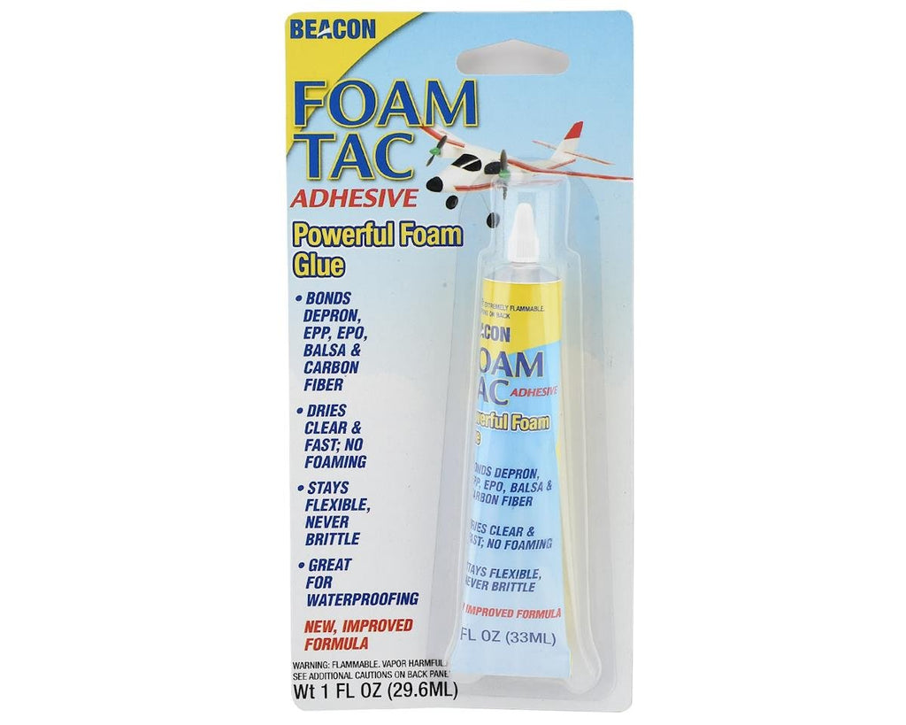 FOAM REPAIR With FOAM-TAC from BEACON ADHESIVES By: RCINFORMER