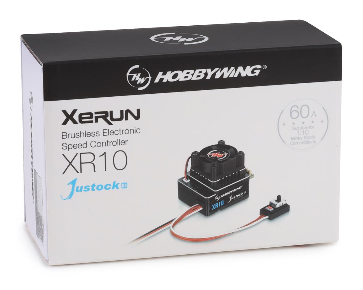 Hobbywing Xerun XR10 Justock G3 1/10 Sensored Brushless ESC *Archived