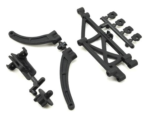 Tekno RC EB410/ET410 Chassis Brace & Body Mount Set