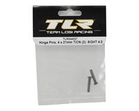 Team Losi Racing 8IGHT 4.0 4x21mm TiCN Pasadores de bisagra (2) *Archivado