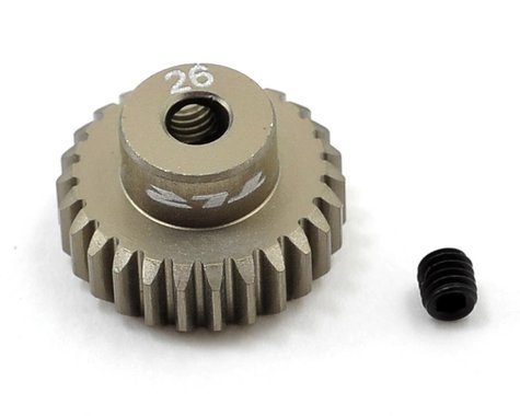 Team Losi Racing Aluminum 48P Pinion Gear (3.17mm Bore) (26T)