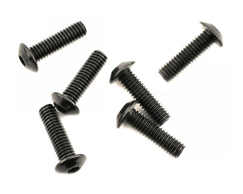 Tornillo de cabeza semiesférica Traxxas de 4 x 14 mm (6)