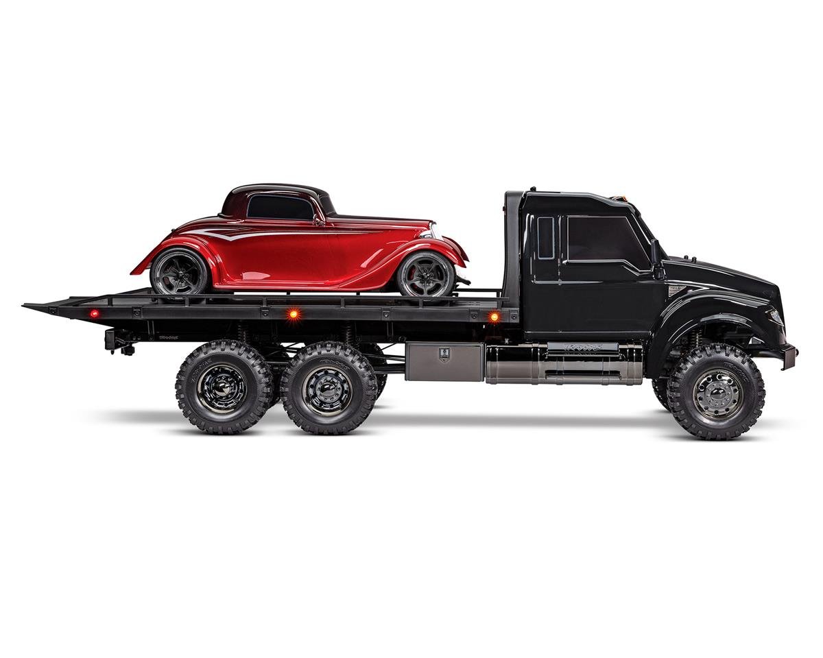 Traxxas TRX-6 RTR Ultimate RC Hauler Flatbed Tow Truck *Archived