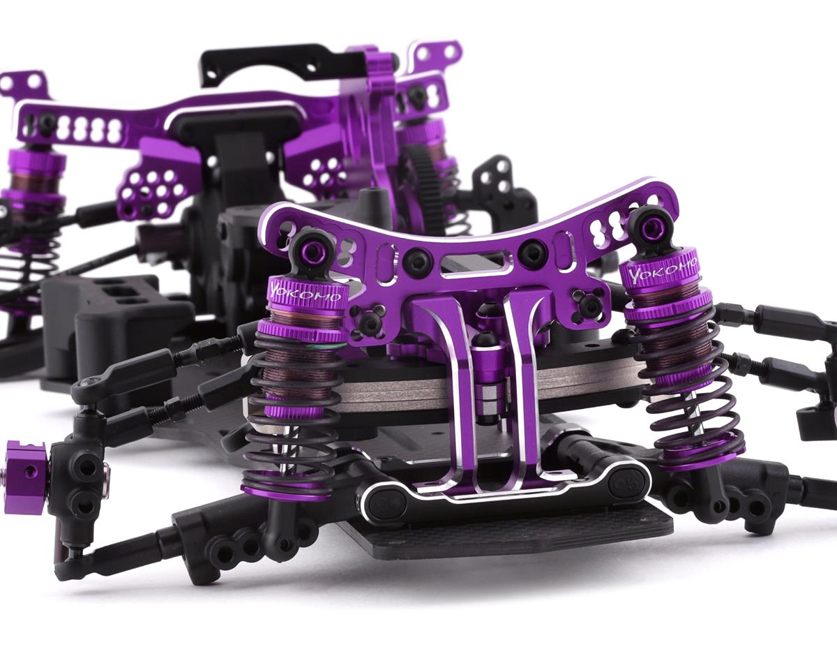 Yokomo YD-2SXIII Pre-Assembled Purple 1/10 2WD Competition Drift Car Kit